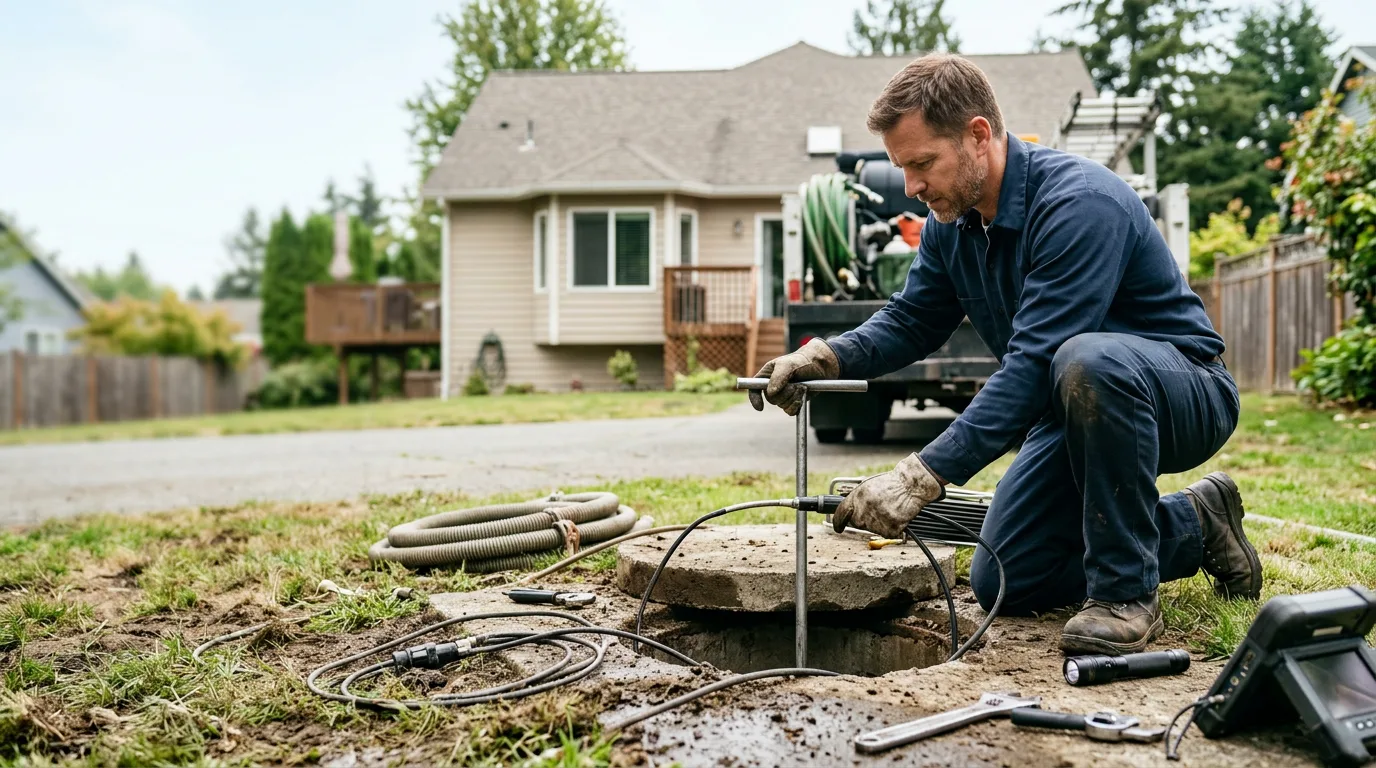 Septic Tank Pumping in Sandy Level, VA